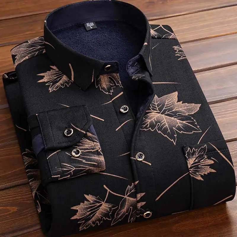 Flannel Shirt Lined - メンズ フリースシャツ 2026年 秋冬用 長袖 チェック柄