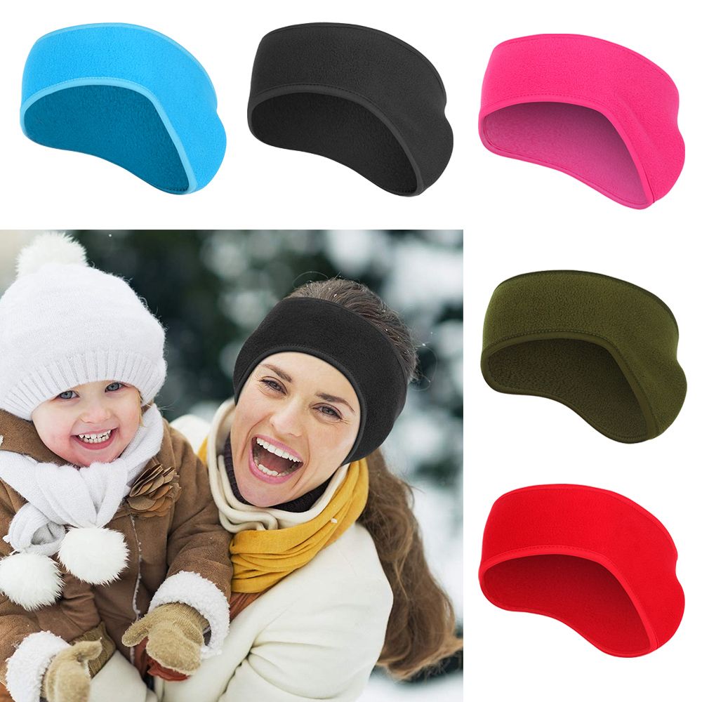 1個入り ヘアバンド 女性用 女の子用 フリース素材のイヤー - Fleece Ear Warmer Band のレビューと価格