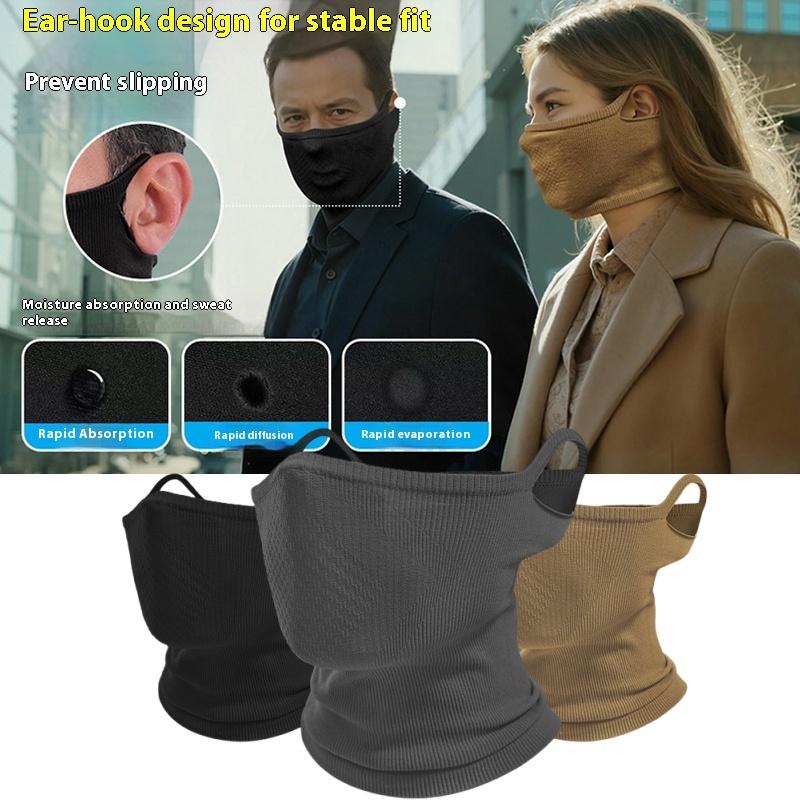 秋/冬スポーツバンダナサイクリングバイク耳掛け式フェイスカバ - Neck Gaiter Fleece のレビューと価格