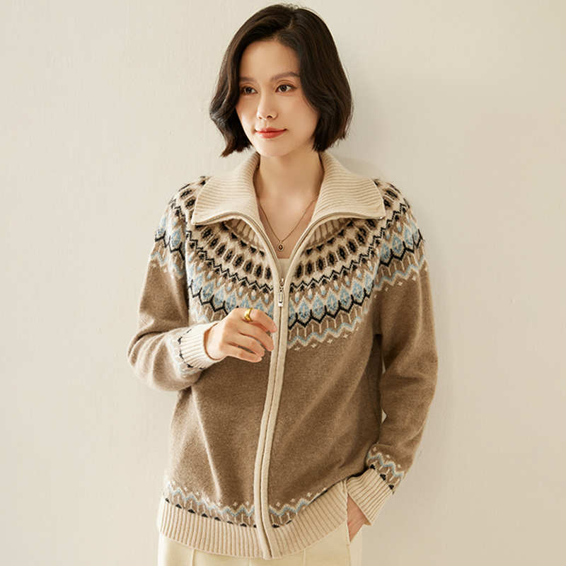 100％カシミヤ長袖カーディガン レディース ヴィンテージニ - Wool Coat Peacoat のレビューと価格