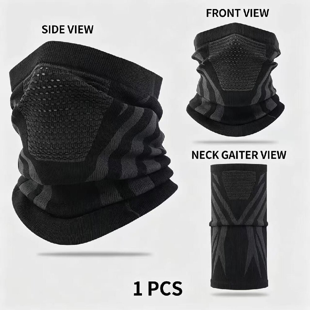 冬用バイク用防寒マスク 男女兼用 フリースネックウォーマー  - Neck Gaiter Fleece のレビューと価格