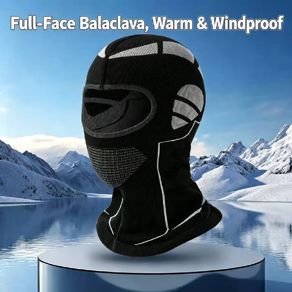 冬用バイク用防寒マスク 男女兼用 フリースネックウォーマー  - Neck Gaiter Fleece のレビューと価格